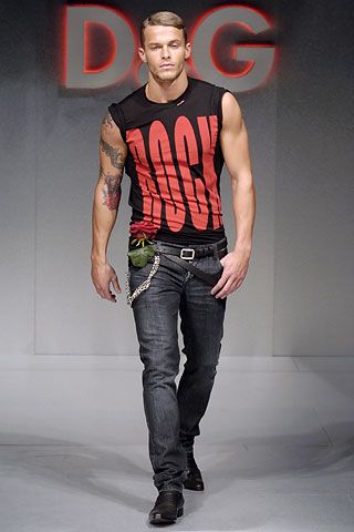 D&G F/W 05 Menswear Look 32