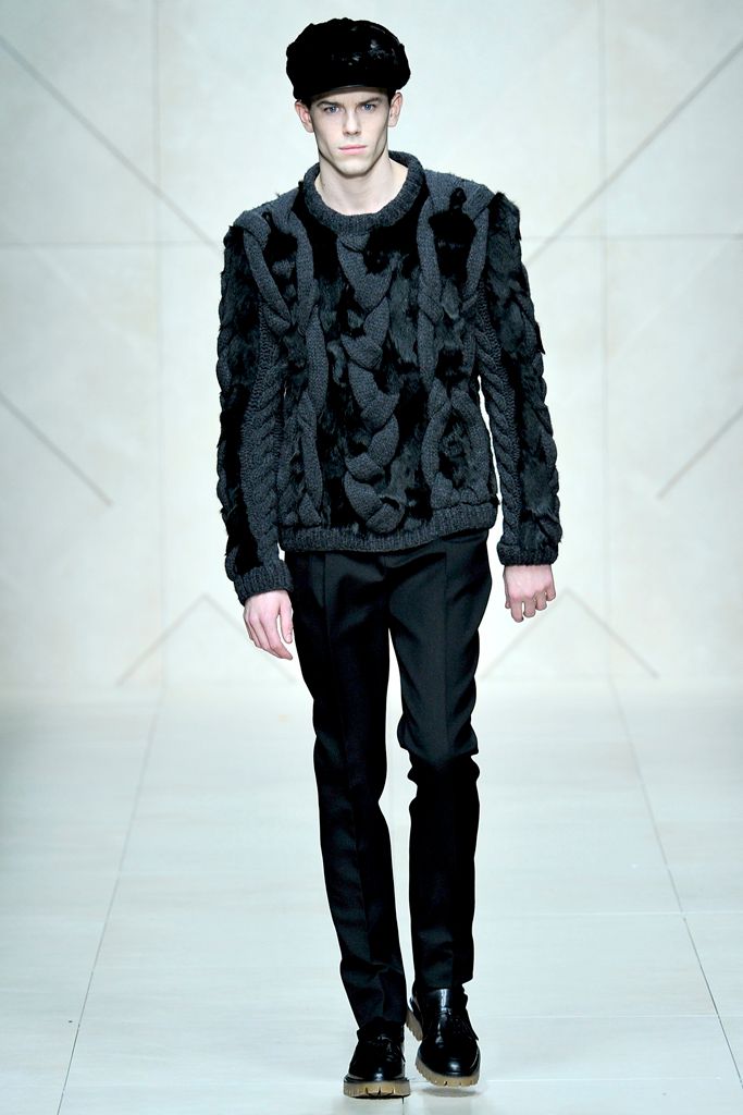 Burberry F/W 11 Menswear Look 205