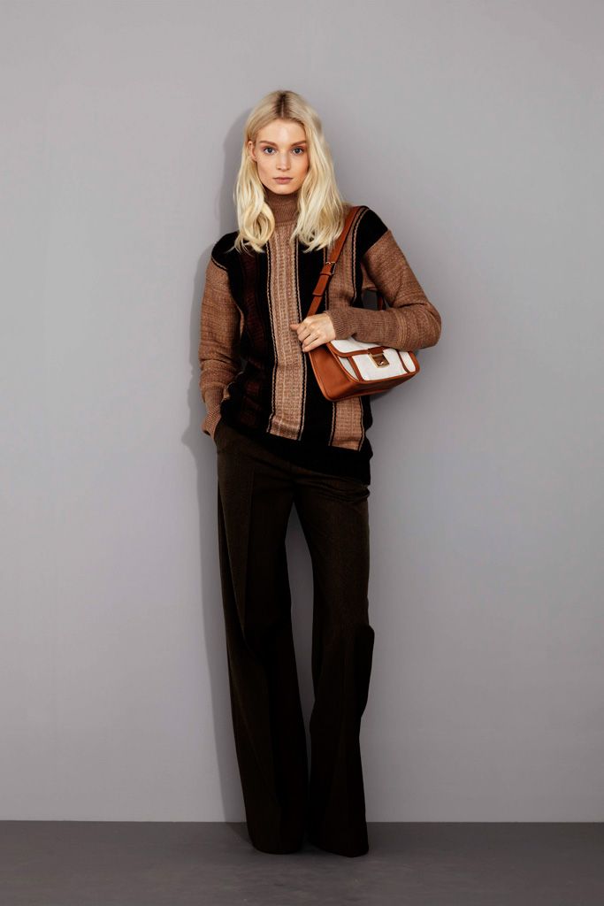 brown leather bag