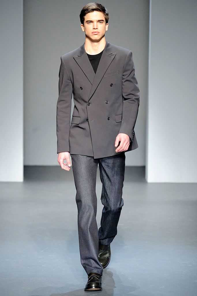 Calvin Klein Collection F/W 10 Menswear Look 1