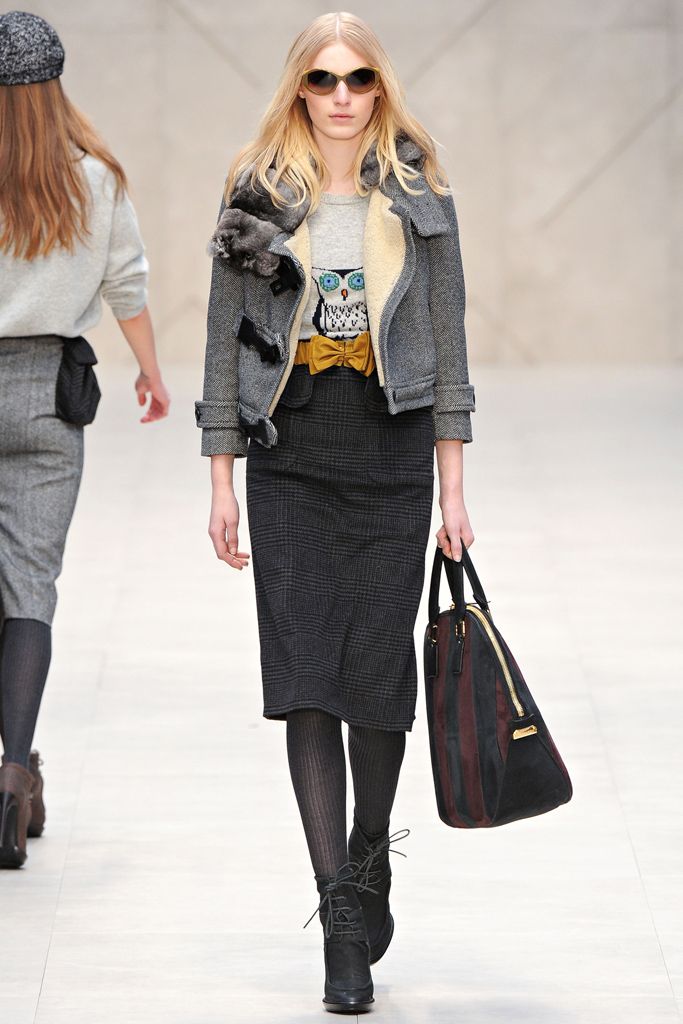 Burberry F/W 12 Look 73