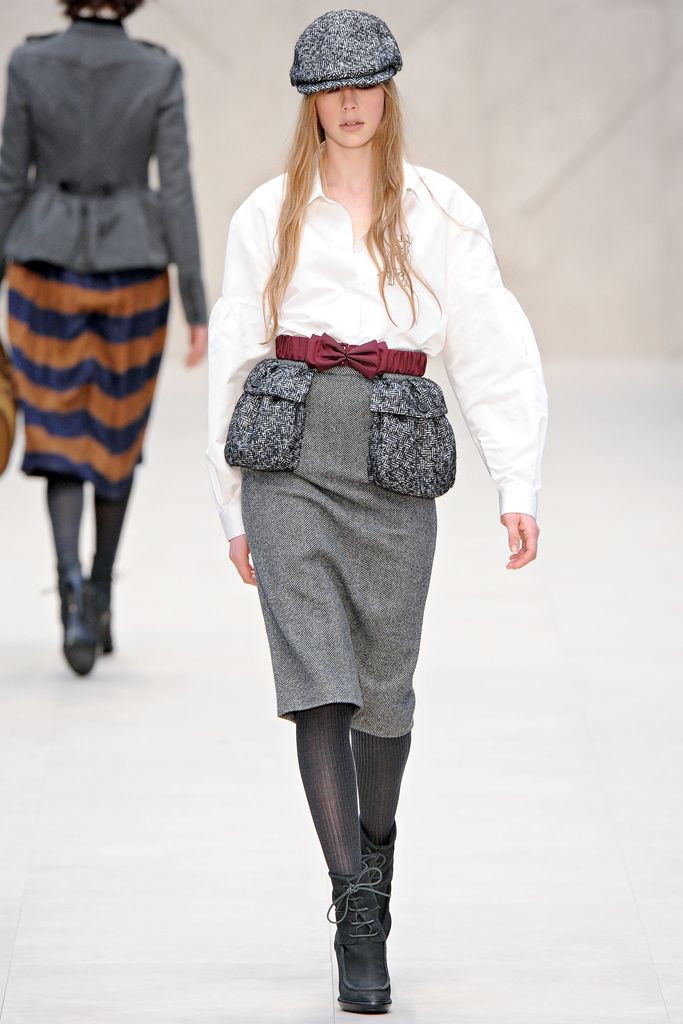 gray tweed high-waisted straight-leg belted textured midi skirt