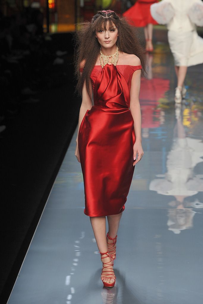 Christian Dior S/S 09 Couture Look 56