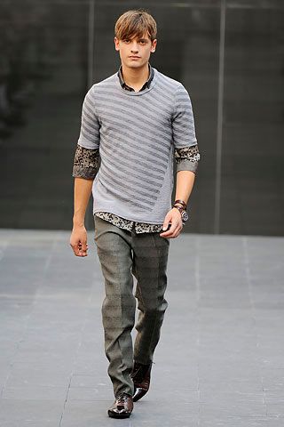 Burberry S/S 09 Menswear Look 133