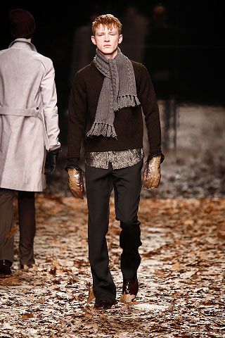 Burberry F/W 08 Menswear Look 85