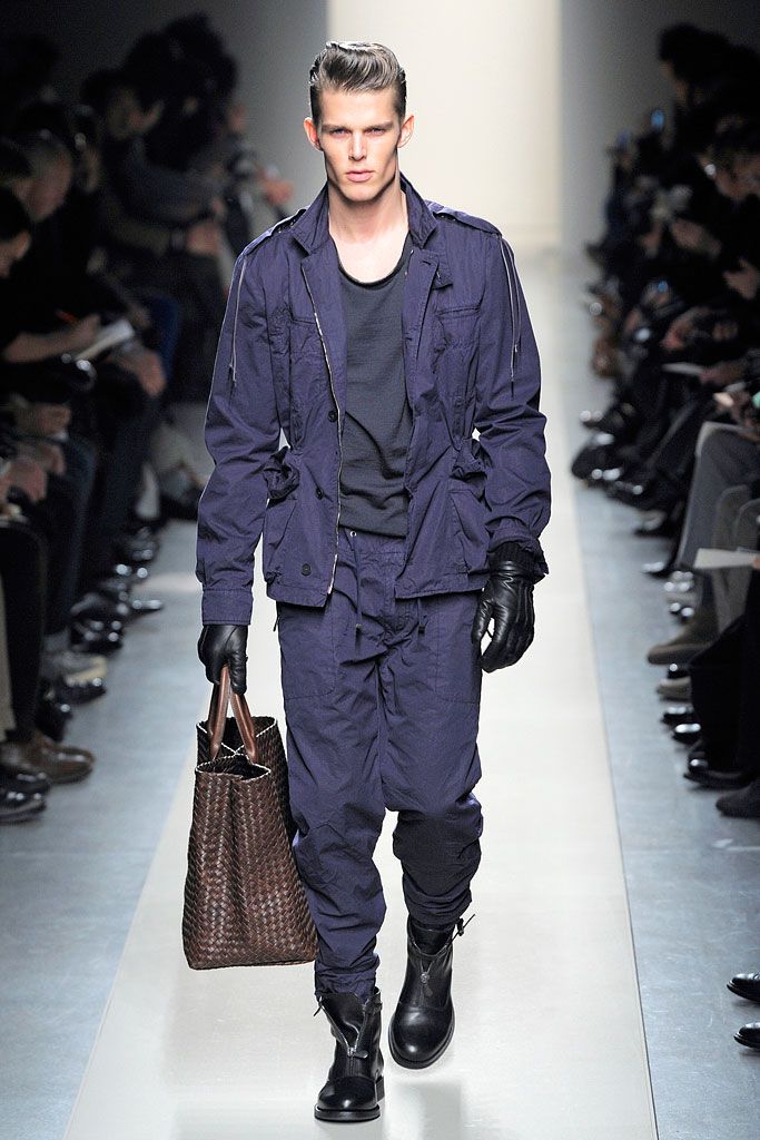 Bottega Veneta F/W 10 Menswear Look 1