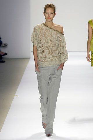one-shoulder printed draped blouse