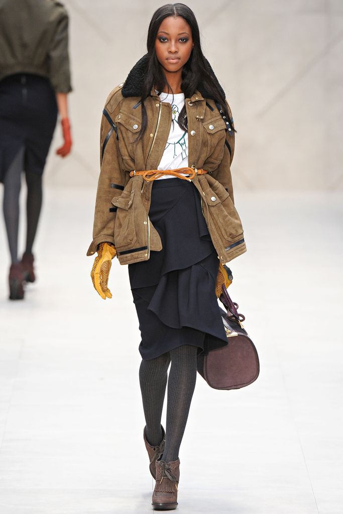 Burberry F/W 12 Look 133