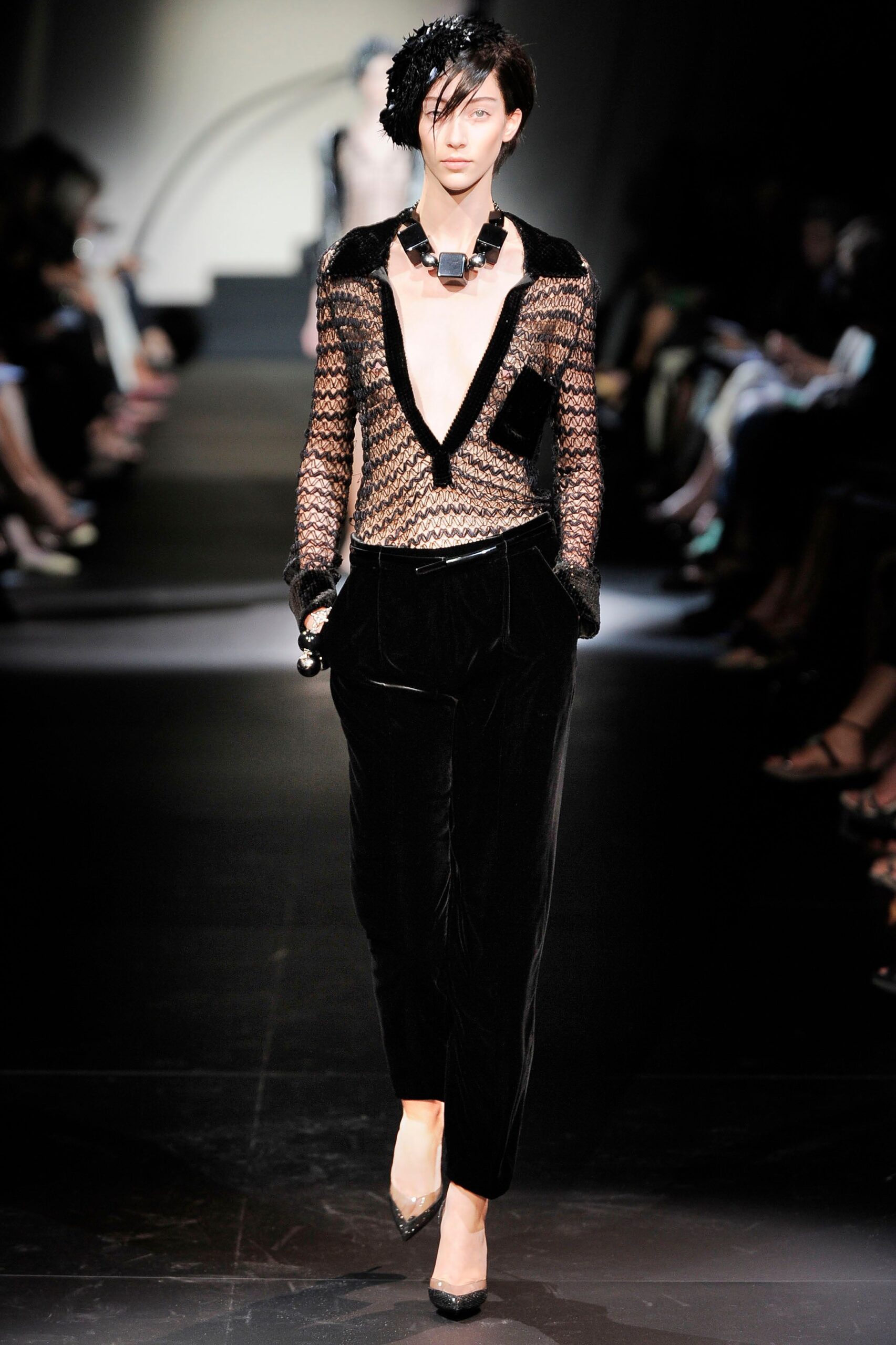 Armani Privé F/W 09 Couture Look 75
