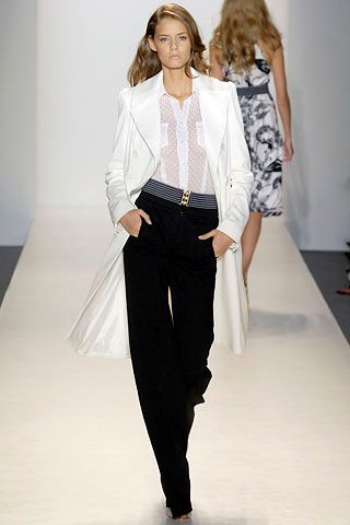 white lace long-sleeve high-neck sheer textured blouse