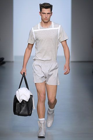 Calvin Klein Collection S/S 08 Menswear Look 1