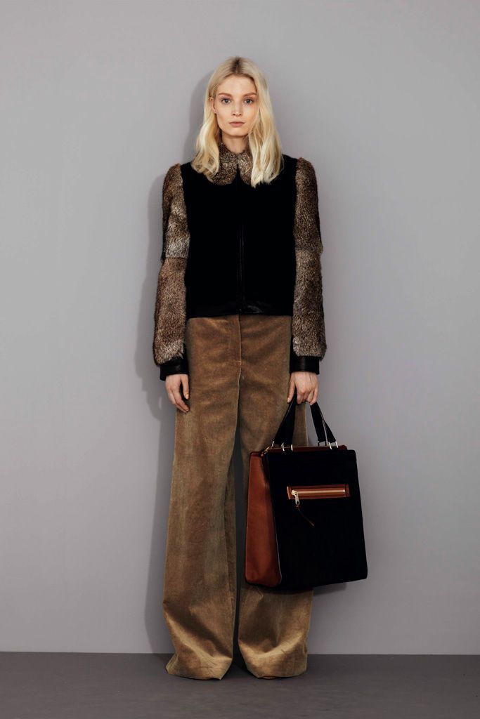 shearling bomber jacket