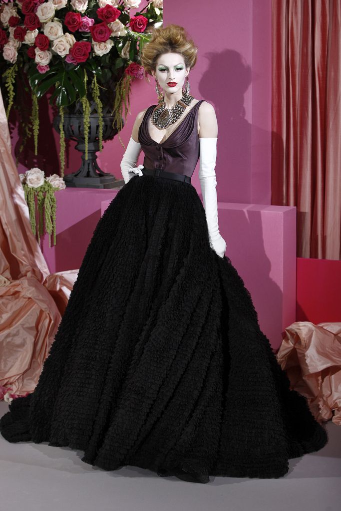 Christian Dior S/S 10 Couture Look 214