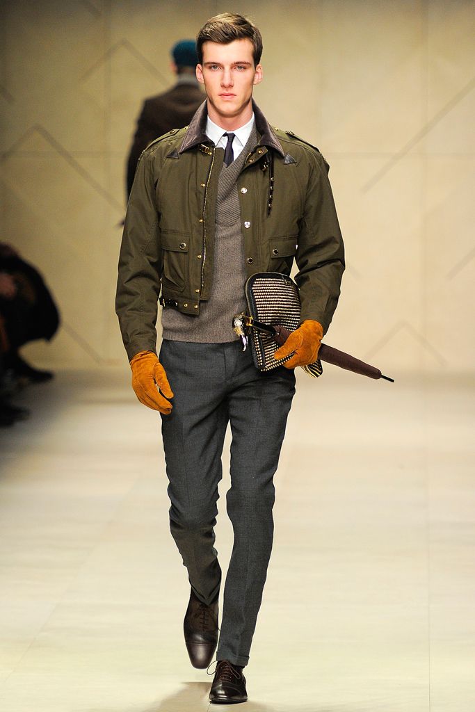 Burberry F/W 12 Menswear Look 101