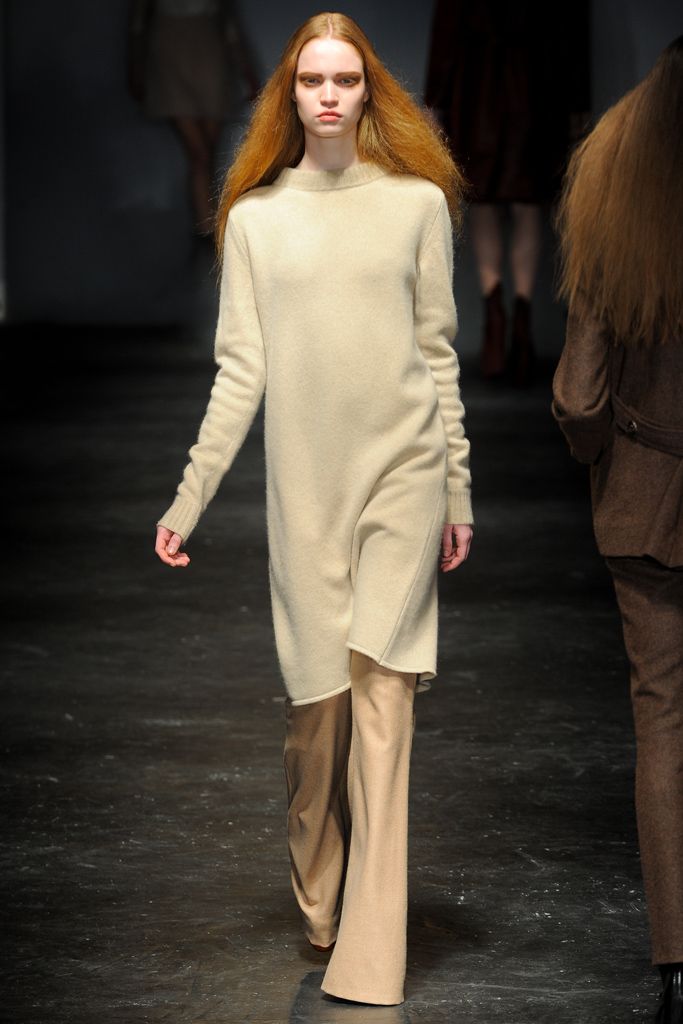 ivory knit tunic sweater