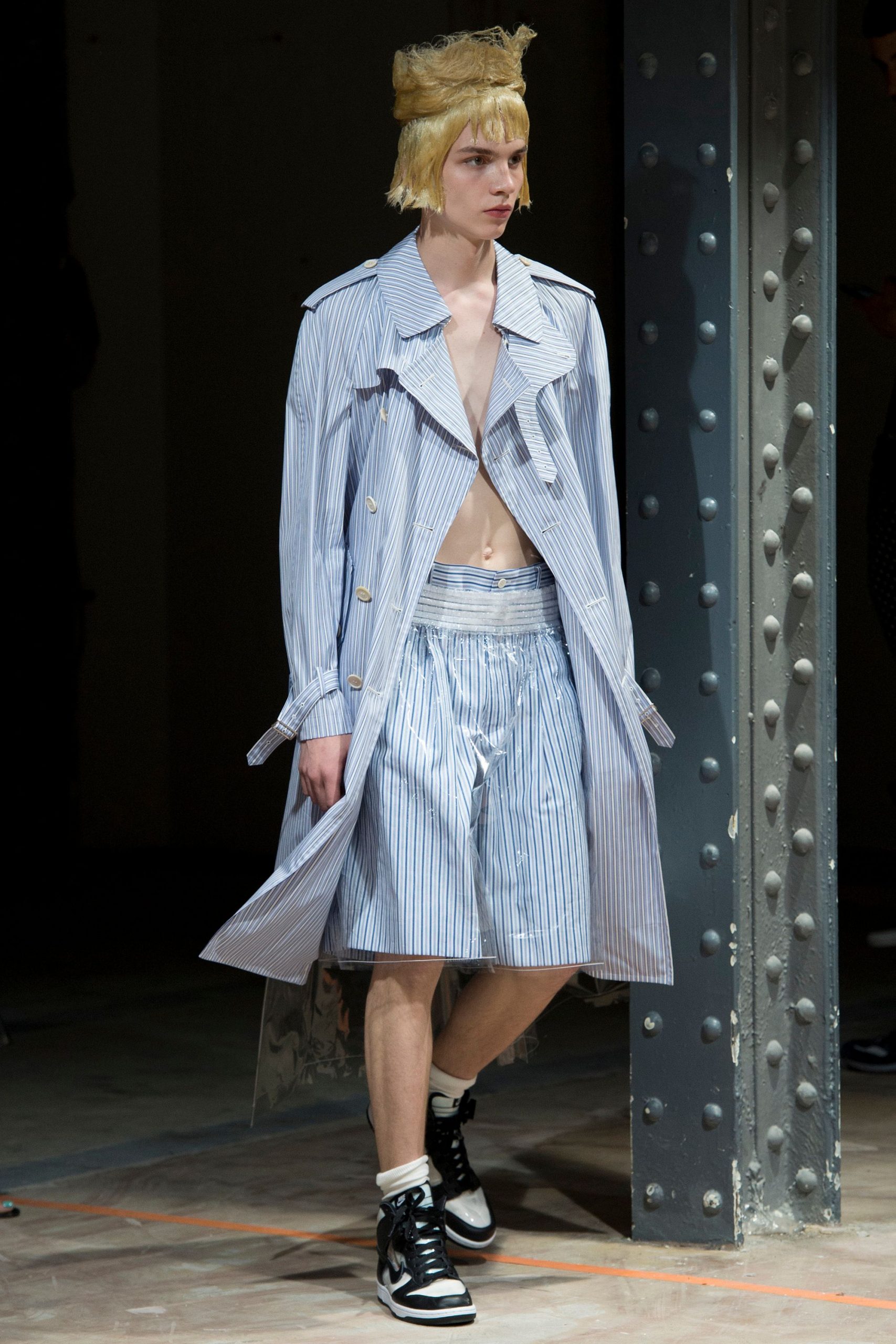Comme des Garçons Homme Plus S/S 17 Menswear Look 295