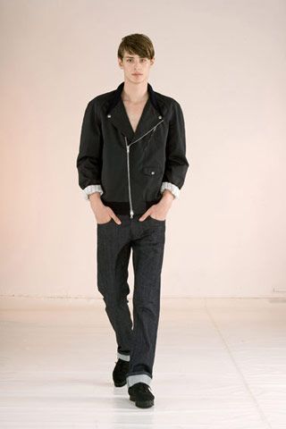 black biker jacket