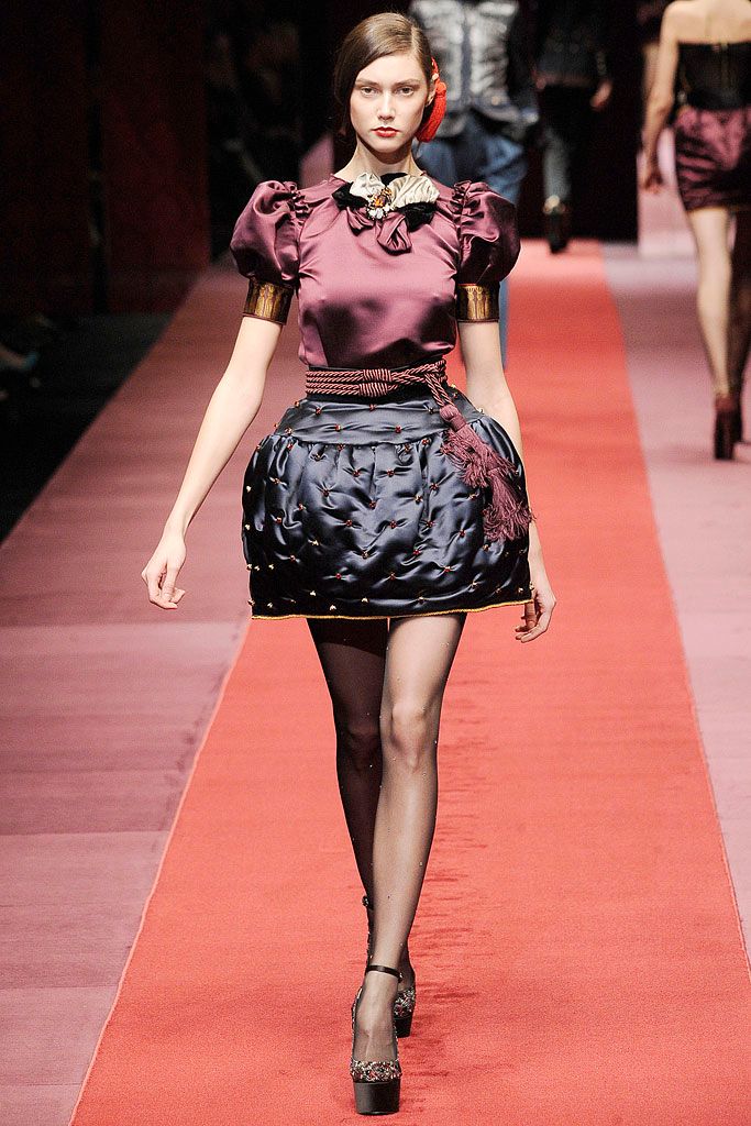 D&G F/W 09 Look 24
