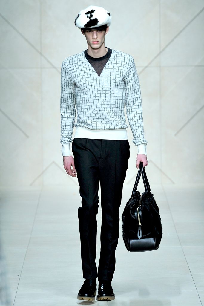 Burberry F/W 11 Menswear Look 185