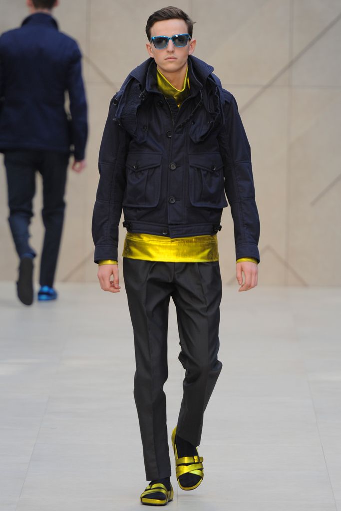 Burberry S/S 13 Menswear Look 156