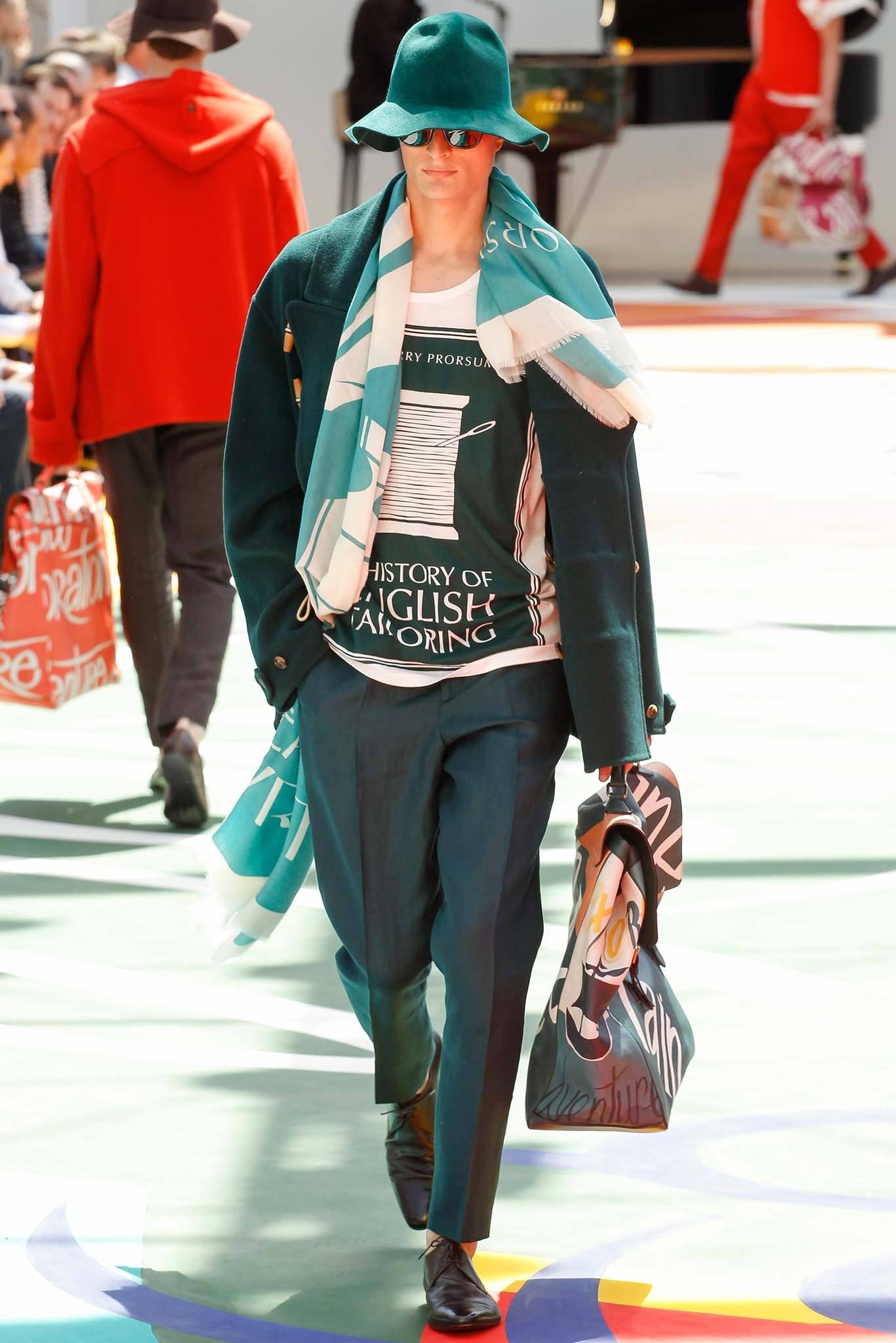 Burberry S/S 15 Menswear Look 77