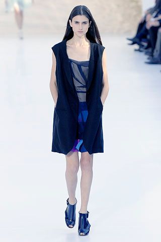 sheer panel mini dress