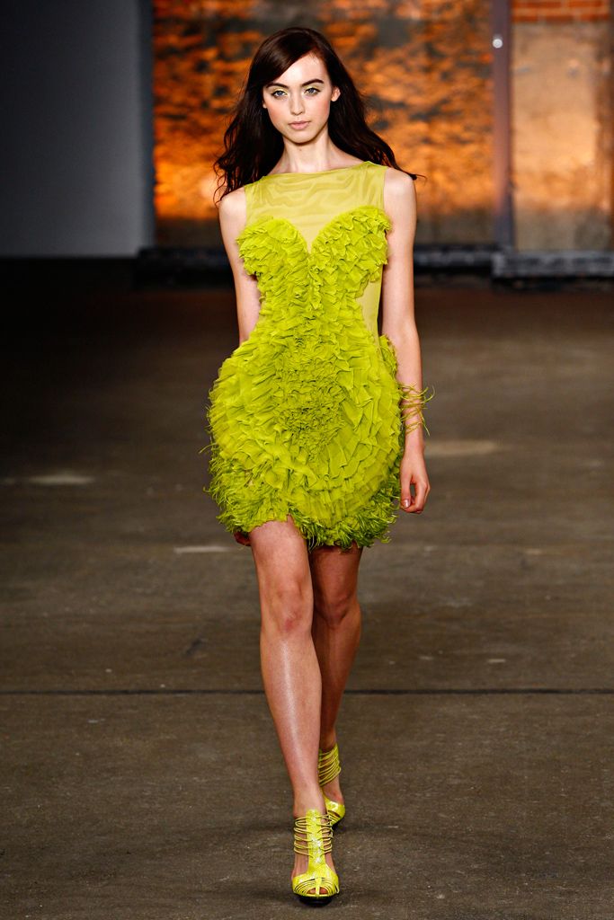 Christian Siriano S/S 12 Look 209