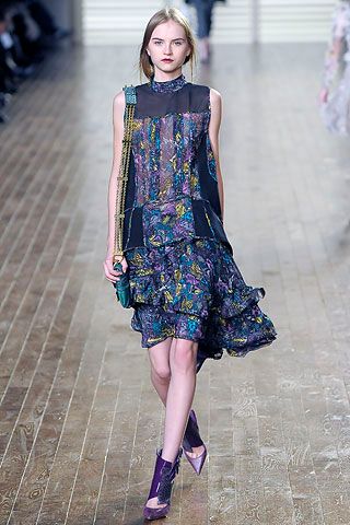 Chloé F/W 08 Look 129