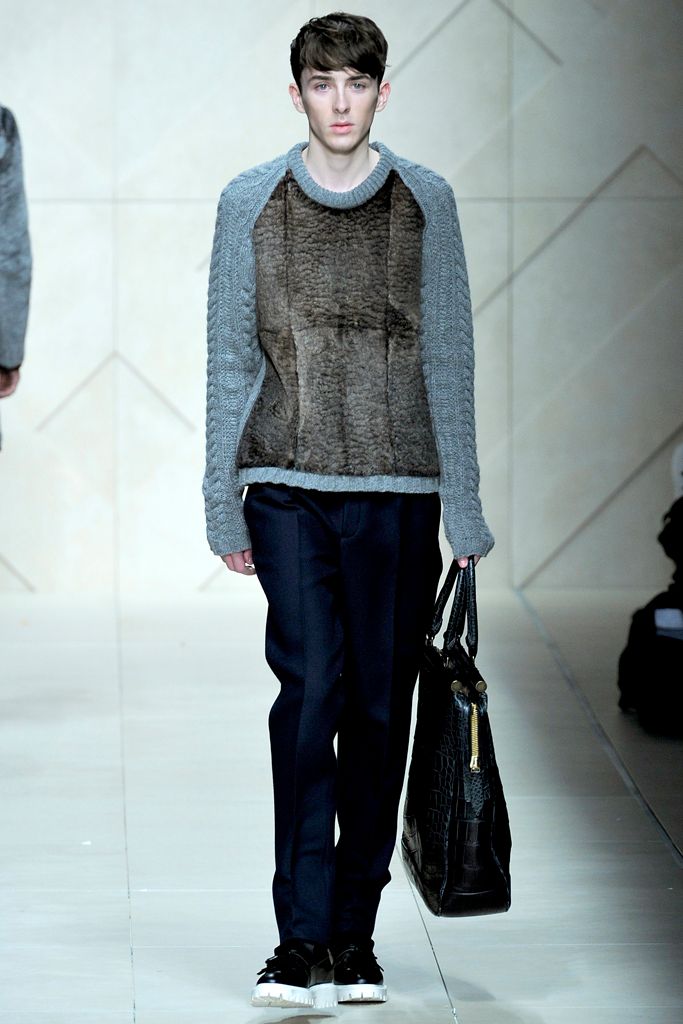 Burberry F/W 11 Menswear Look 157