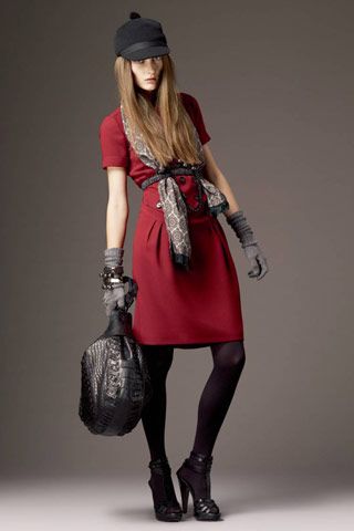 Burberry F/W 08 Look 17