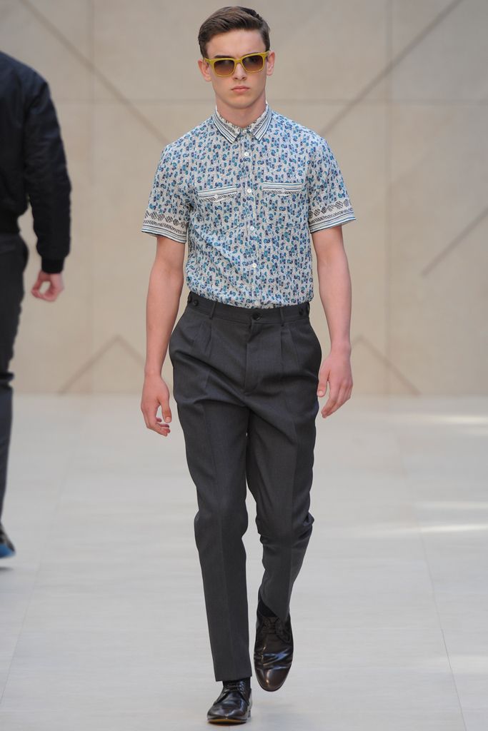 Burberry S/S 13 Menswear Look 57