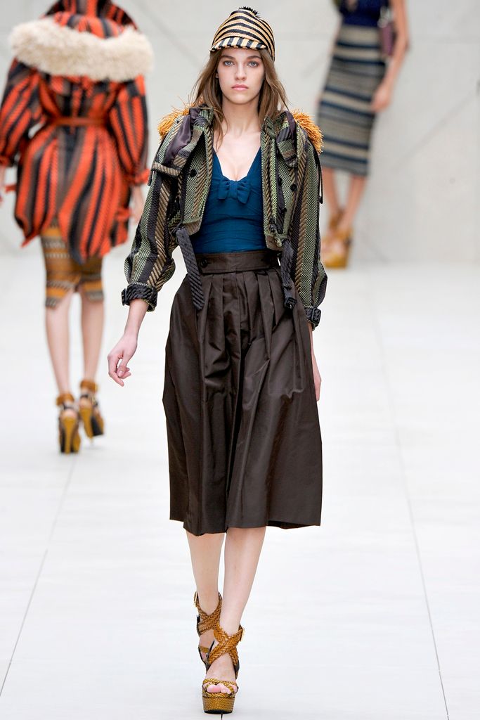 Burberry S/S 12 Look 182