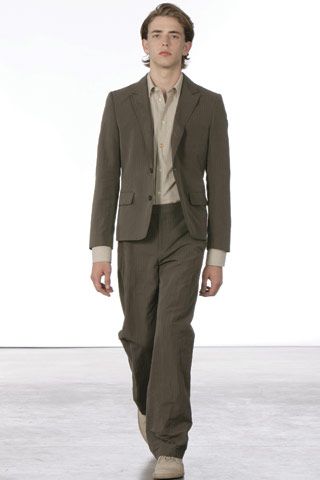brown tailored blazer