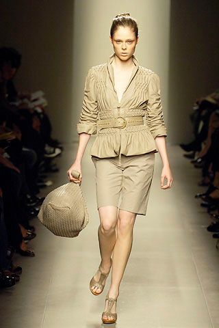 beige unknown braided belt