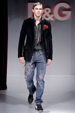 D&G F/W 05 Menswear Look 36