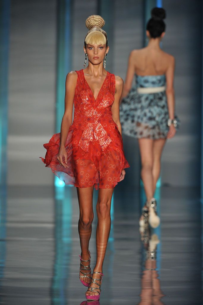 Christian Dior S/S 09 Look 186