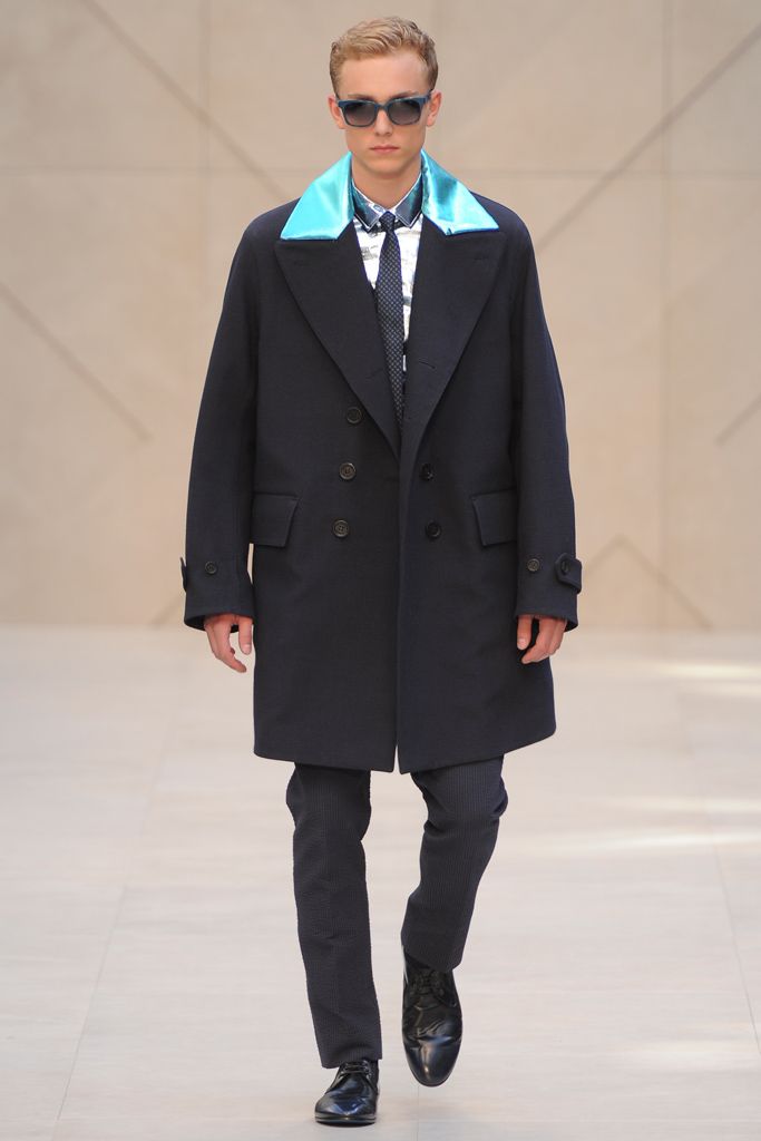 Burberry S/S 13 Menswear Look 1