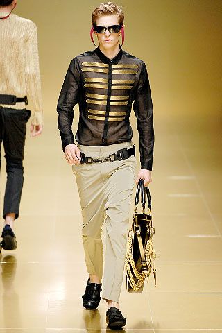 Burberry S/S 08 Menswear Look 161