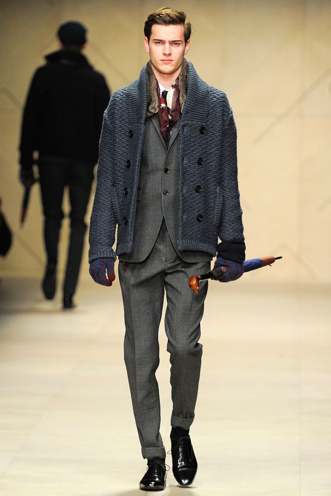 Burberry F/W 12 Menswear Look 170