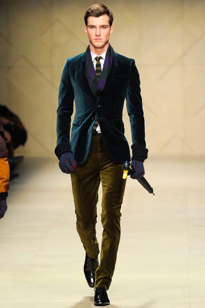 Burberry F/W 12 Menswear Look 202