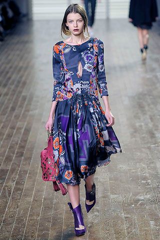 Chloé F/W 08 Look 84