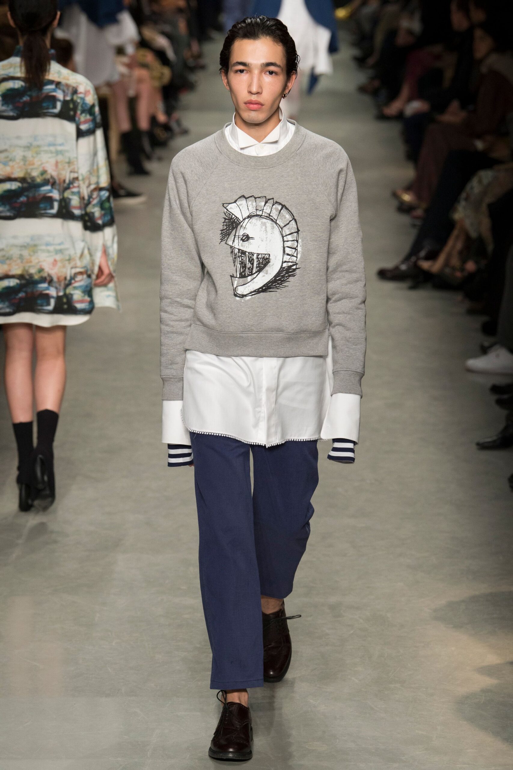 Burberry S/S 17 Look 406