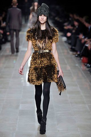 Burberry F/W 08 Look 211