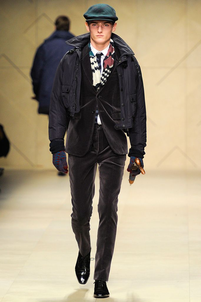 Burberry F/W 12 Menswear Look 186