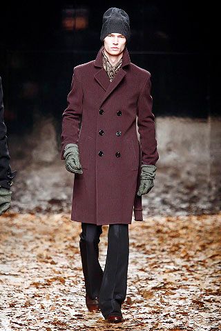 Burberry F/W 08 Menswear Look 163