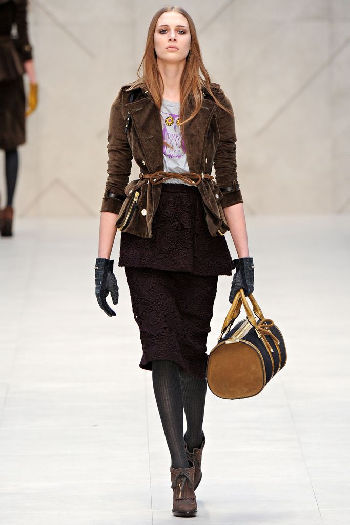 Burberry F/W 12 Look 153