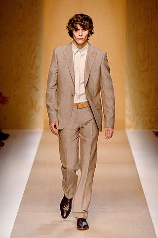 Calvin Klein Collection S/S 06 Menswear Look 1