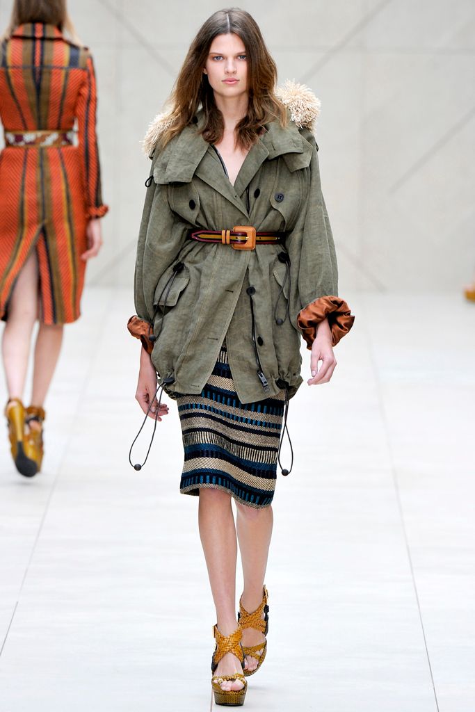 Burberry S/S 12 Look 166