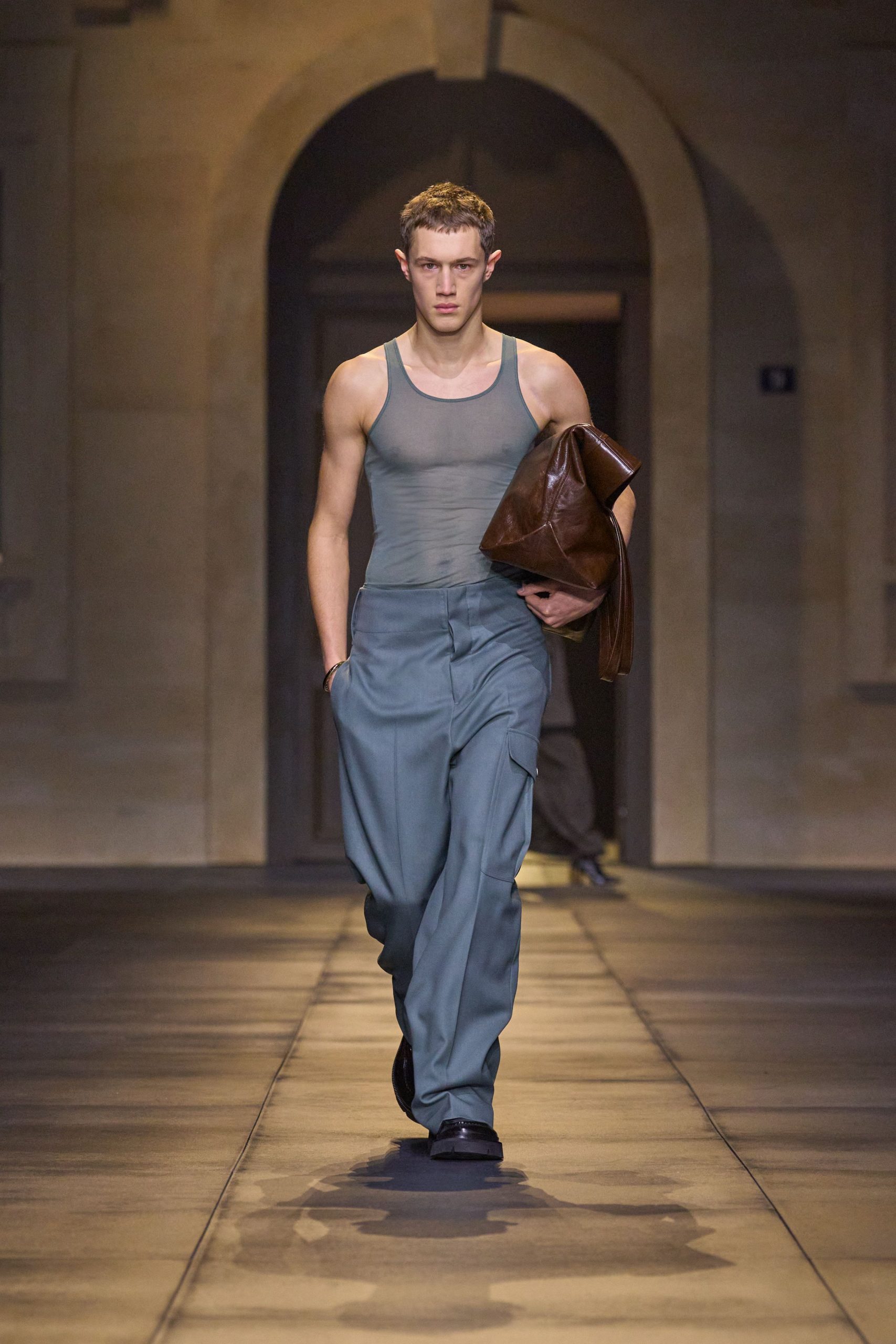 AMI PARIS F/W 24 Menswear Look 133
