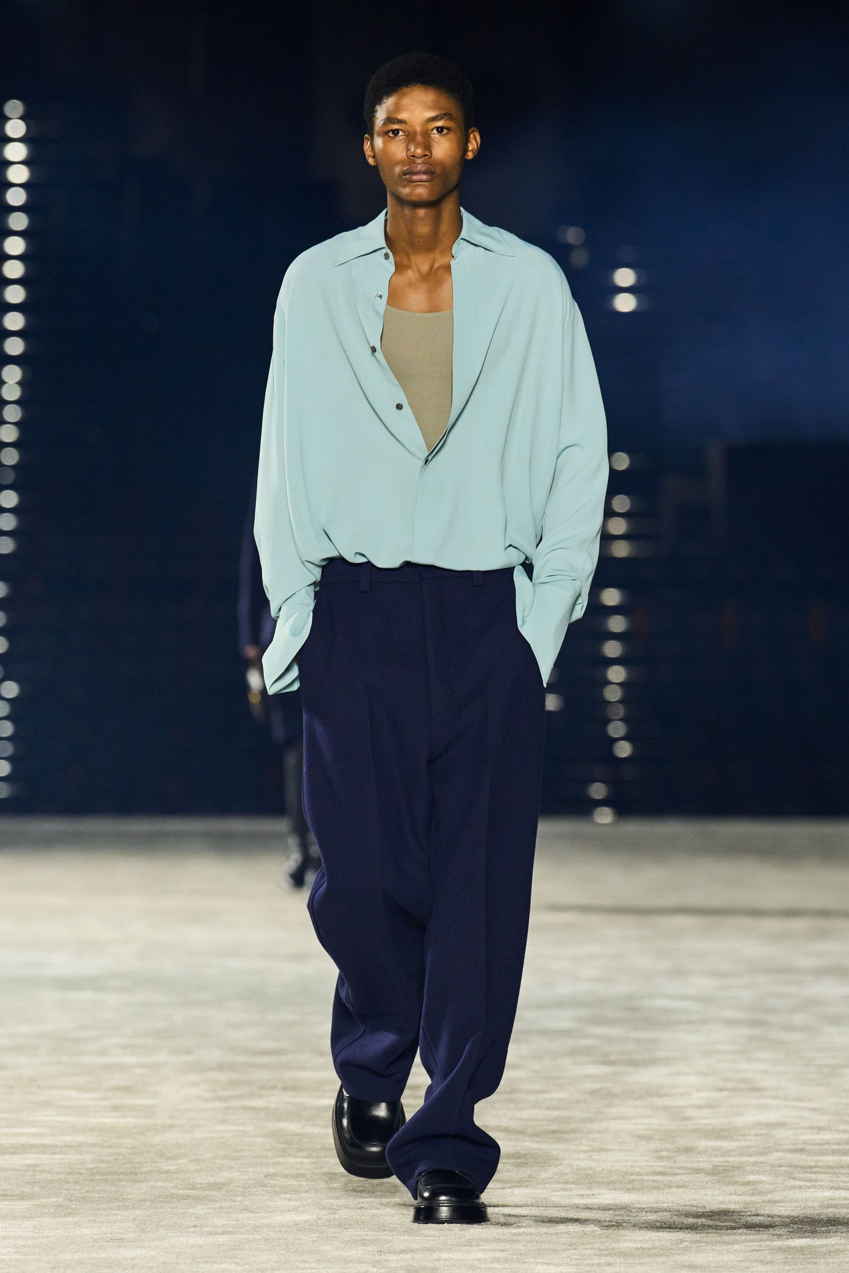 AMI PARIS F/W 23 Menswear Look 237